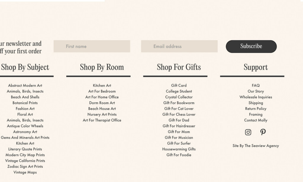 capricorn press footer