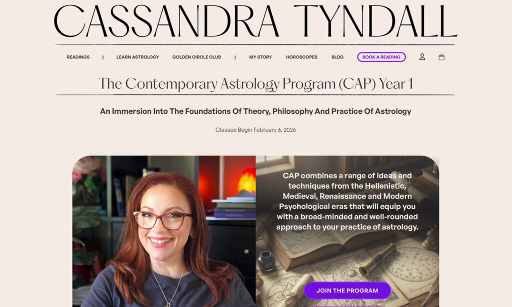 cassandra tyndall courses
