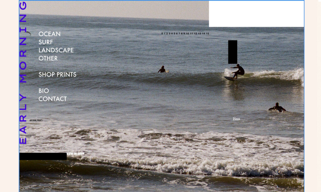 early morning photography site