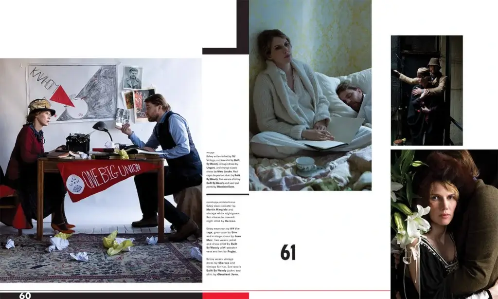 reds fashion spread
